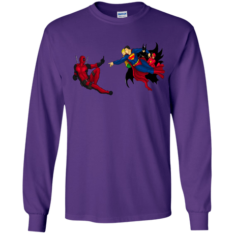T-Shirts Purple / YS Creation of the Merc Youth Long Sleeve T-Shirt