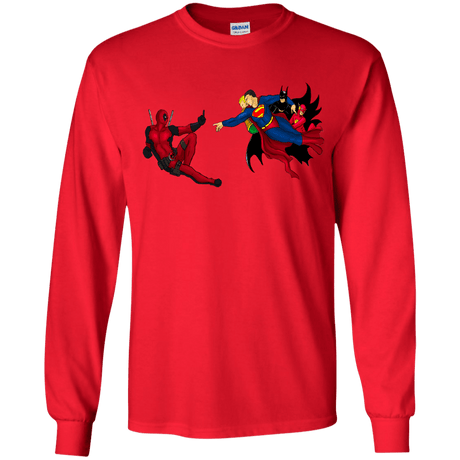 T-Shirts Red / YS Creation of the Merc Youth Long Sleeve T-Shirt