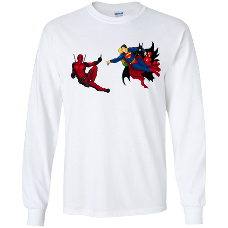 T-Shirts White / YS Creation of the Merc Youth Long Sleeve T-Shirt