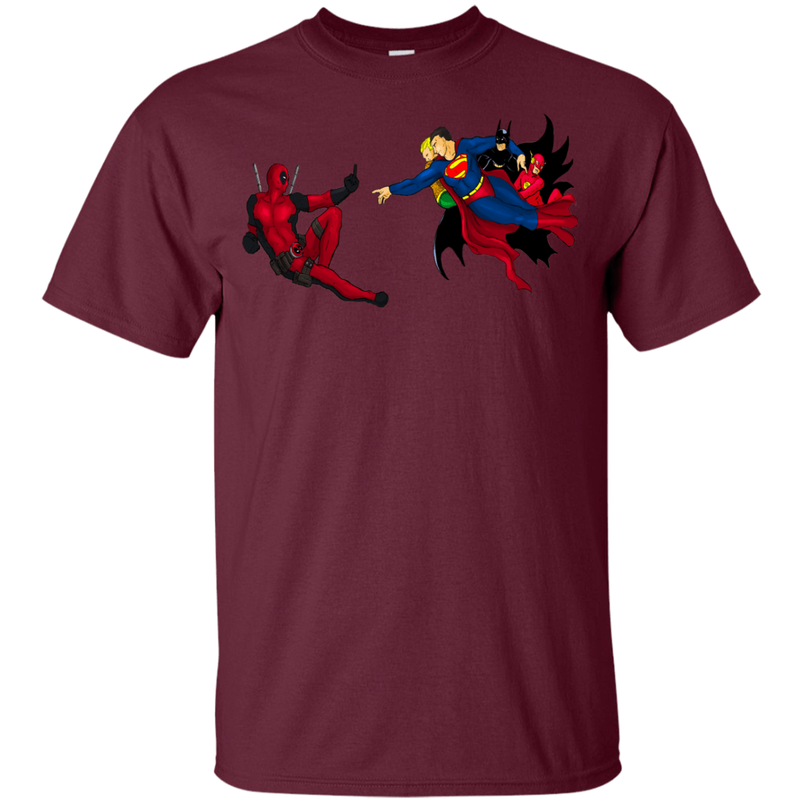 T-Shirts Maroon / YXS Creation of the Merc Youth T-Shirt