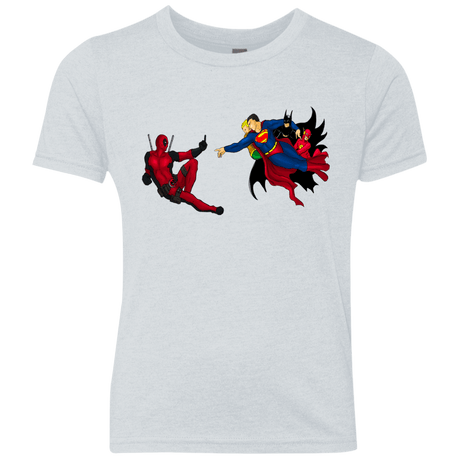 T-Shirts Heather White / YXS Creation of the Merc Youth Triblend T-Shirt