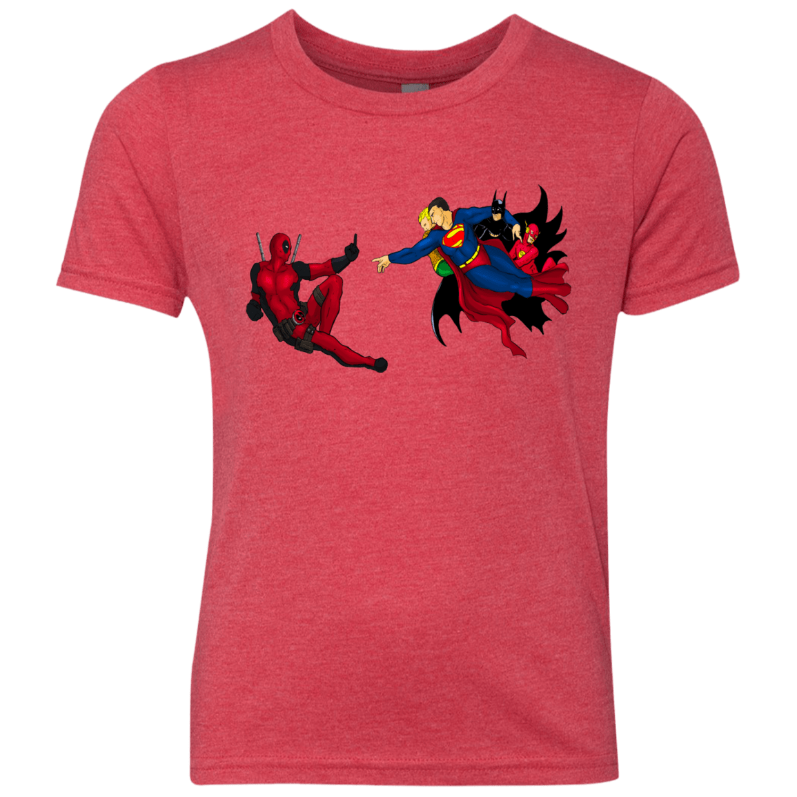 T-Shirts Vintage Red / YXS Creation of the Merc Youth Triblend T-Shirt