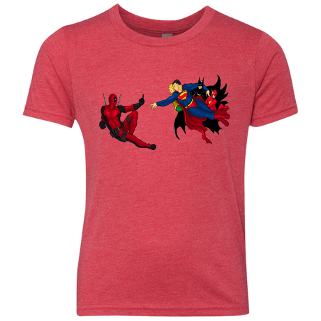 T-Shirts Vintage Red / YXS Creation of the Merc Youth Triblend T-Shirt