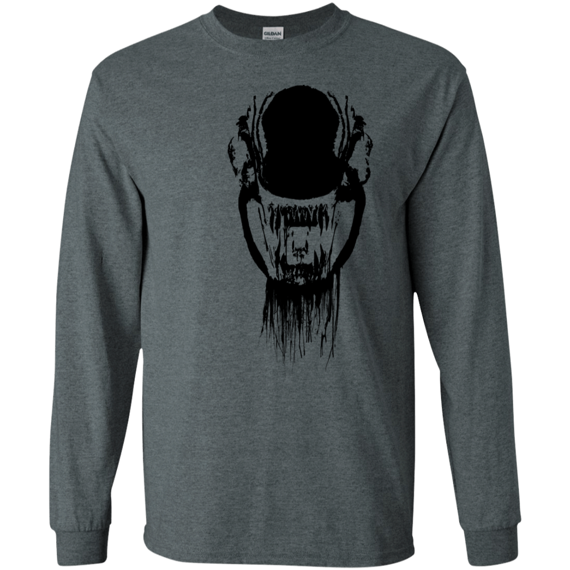 T-Shirts Dark Heather / S Creature Men's Long Sleeve T-Shirt