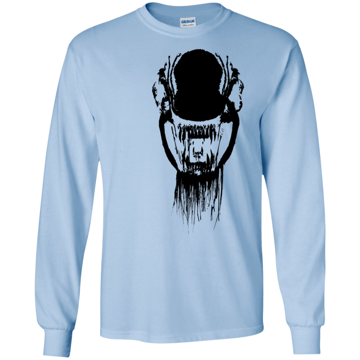 T-Shirts Light Blue / S Creature Men's Long Sleeve T-Shirt