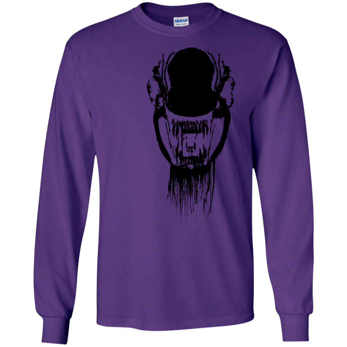 T-Shirts Purple / S Creature Men's Long Sleeve T-Shirt