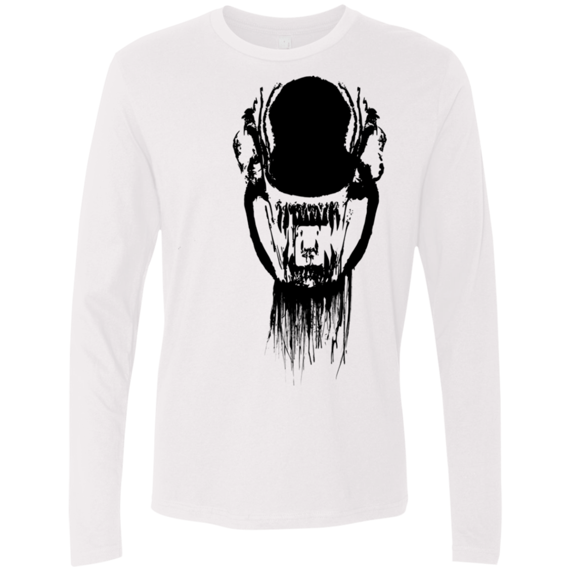 T-Shirts White / S Creature Men's Premium Long Sleeve