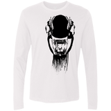 T-Shirts White / S Creature Men's Premium Long Sleeve