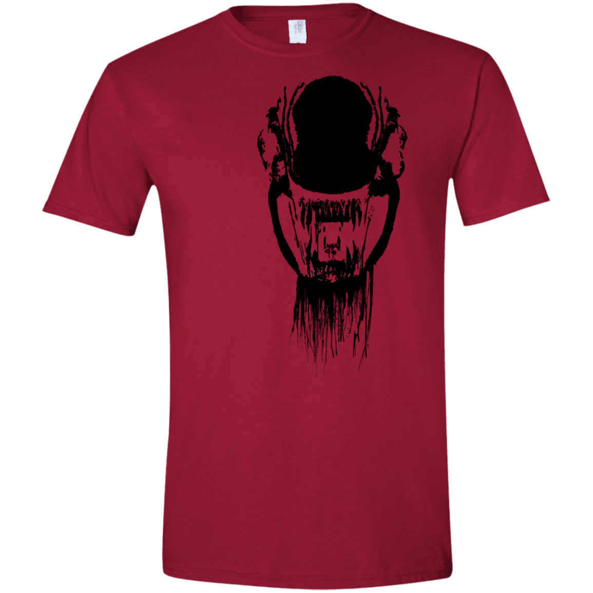 T-Shirts Cardinal Red / S Creature Men's Semi-Fitted Softstyle