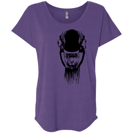 T-Shirts Purple Rush / X-Small Creature Triblend Dolman Sleeve