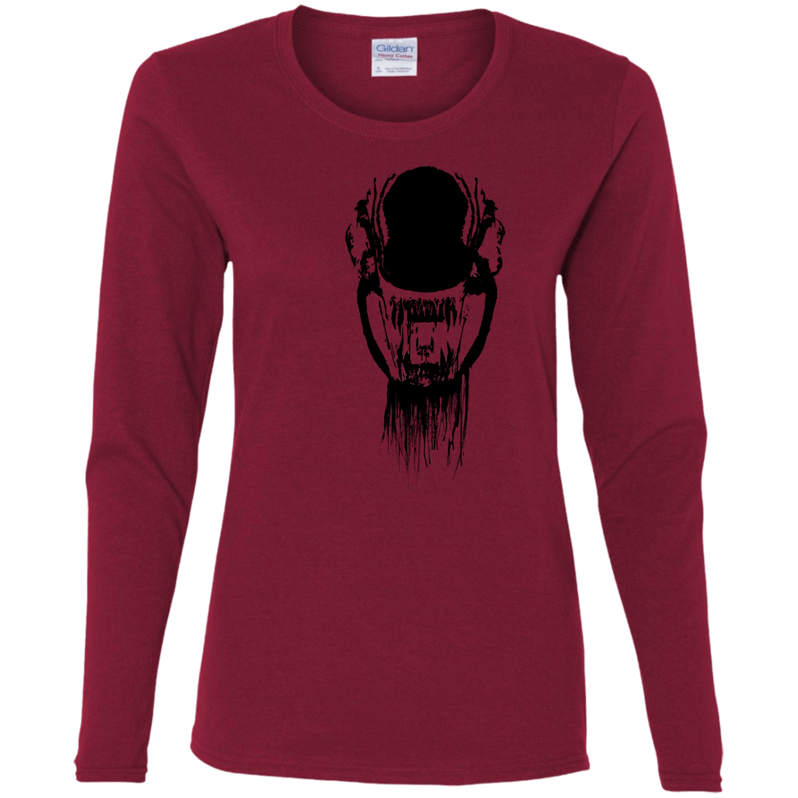 T-Shirts Cardinal / S Creature Women's Long Sleeve T-Shirt