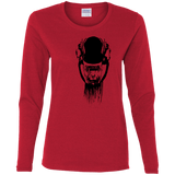 T-Shirts Red / S Creature Women's Long Sleeve T-Shirt