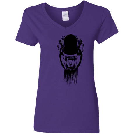 T-Shirts Purple / S Creature Women's V-Neck T-Shirt