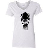 T-Shirts White / S Creature Women's V-Neck T-Shirt