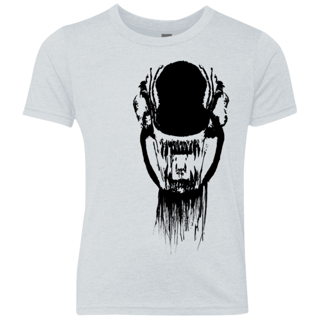 T-Shirts Heather White / YXS Creature Youth Triblend T-Shirt