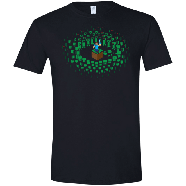 T-Shirts Black / X-Small Creeper Mob Men's Semi-Fitted Softstyle