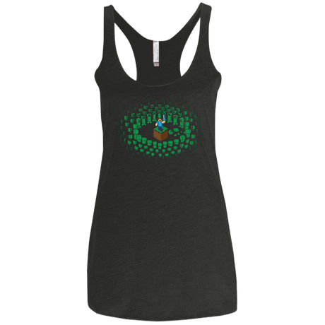 T-Shirts Vintage Black / X-Small Creeper Mob Women's Triblend Racerback Tank