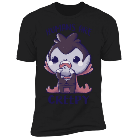T-Shirts Black / S Creepy Humans Men's Premium T-Shirt
