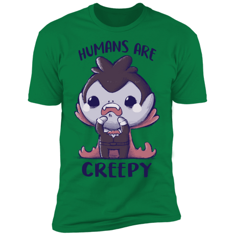 T-Shirts Kelly Green / S Creepy Humans Men's Premium T-Shirt