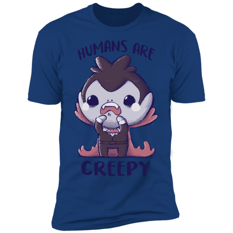 T-Shirts Royal / S Creepy Humans Men's Premium T-Shirt