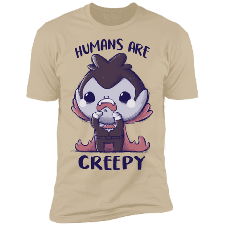 T-Shirts Sand / S Creepy Humans Men's Premium T-Shirt