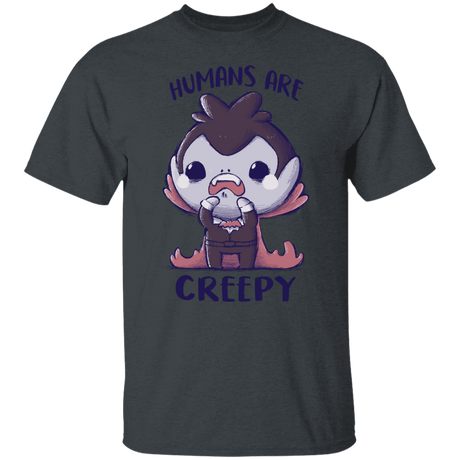 T-Shirts Dark Heather / S Creepy Humans T-Shirt