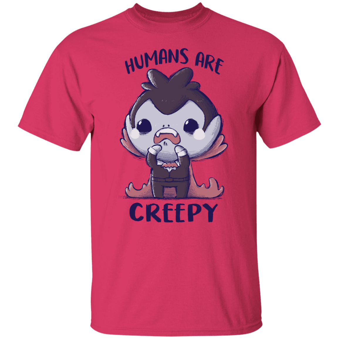 T-Shirts Heliconia / S Creepy Humans T-Shirt