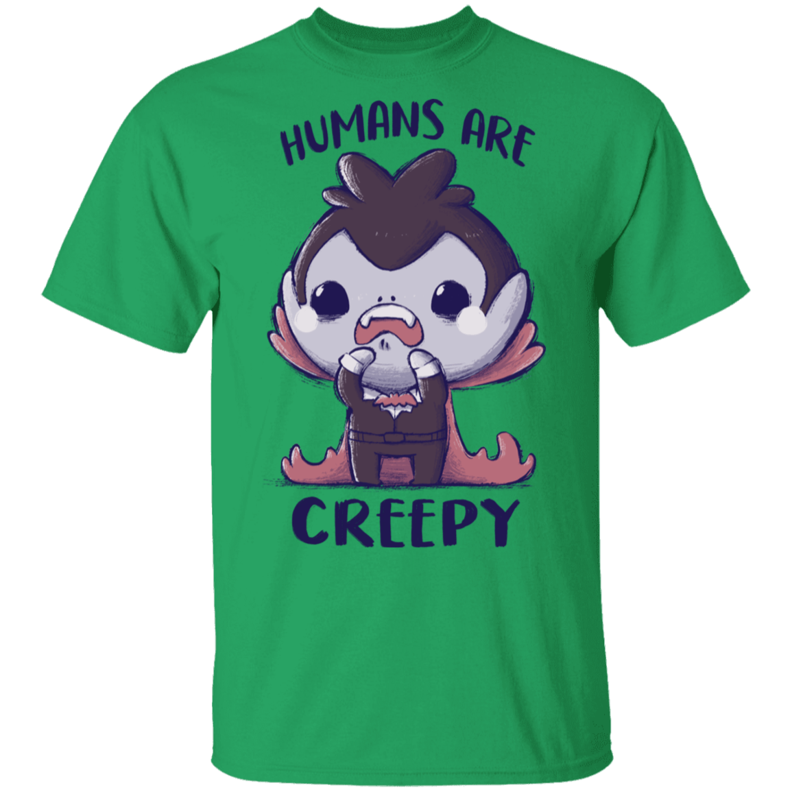 T-Shirts Irish Green / S Creepy Humans T-Shirt