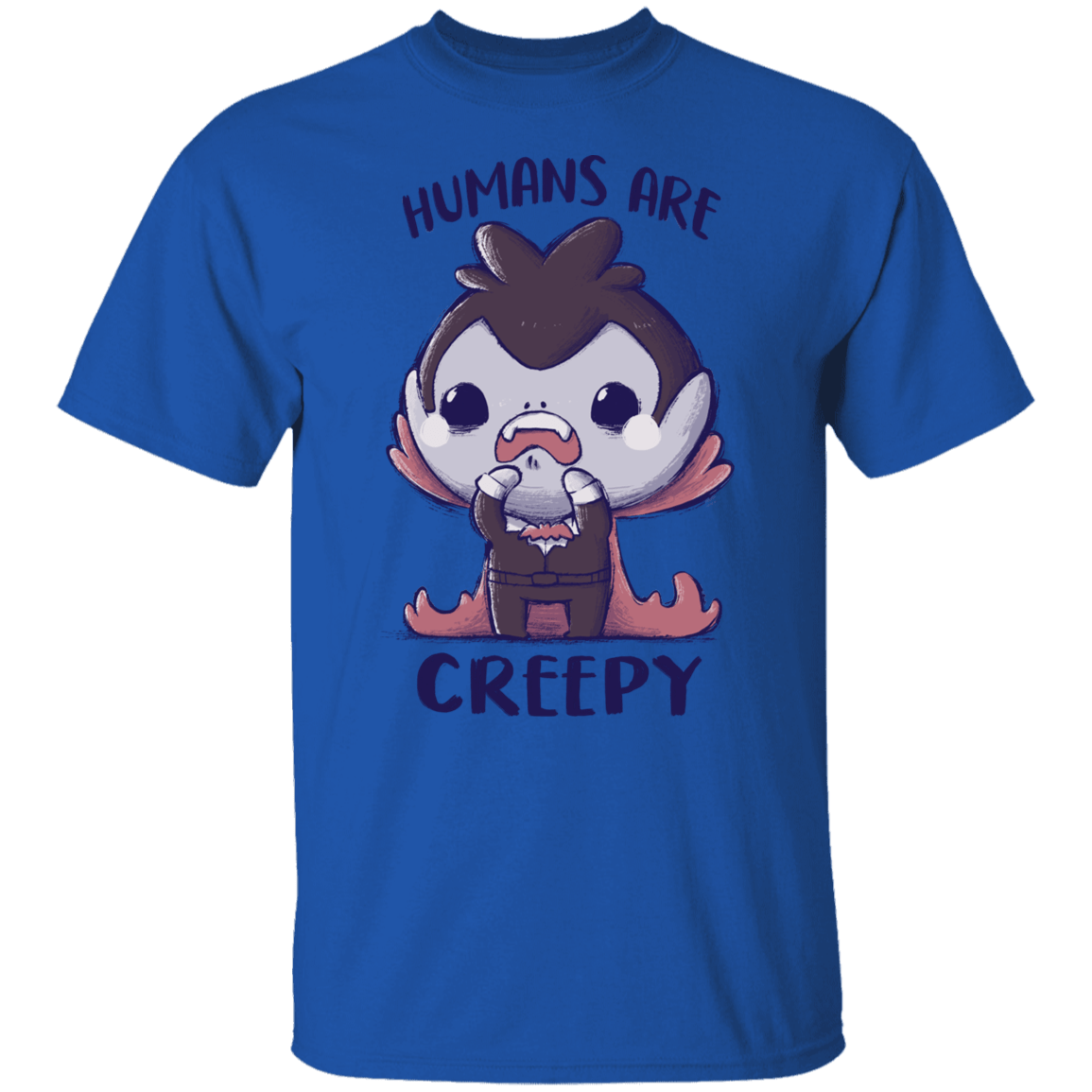 T-Shirts Royal / S Creepy Humans T-Shirt