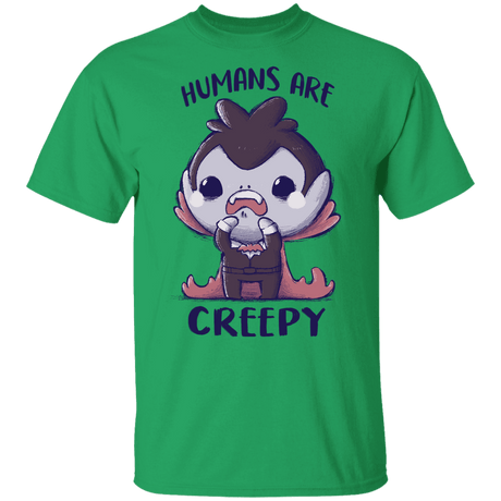 T-Shirts Irish Green / YXS Creepy Humans Youth T-Shirt