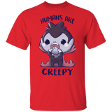 T-Shirts Red / YXS Creepy Humans Youth T-Shirt