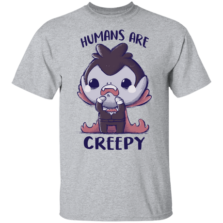 T-Shirts Sport Grey / YXS Creepy Humans Youth T-Shirt