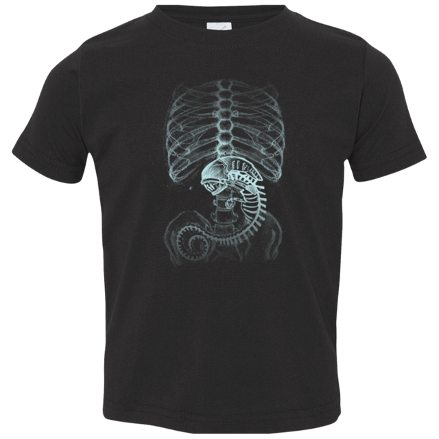 T-Shirts Black / 2T Creepy pregnant Toddler Premium T-Shirt