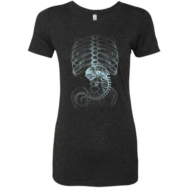 T-Shirts Vintage Black / Small Creepy pregnant Women's Triblend T-Shirt