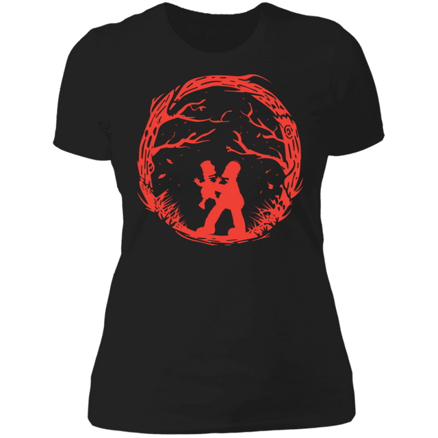 T-Shirts Black / X-Small Creepy Trees Women's Premium T-Shirt