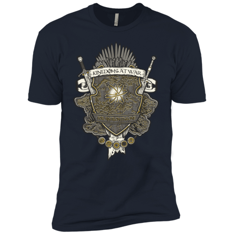 T-Shirts Midnight Navy / YXS Crest of Thrones Boys Premium T-Shirt