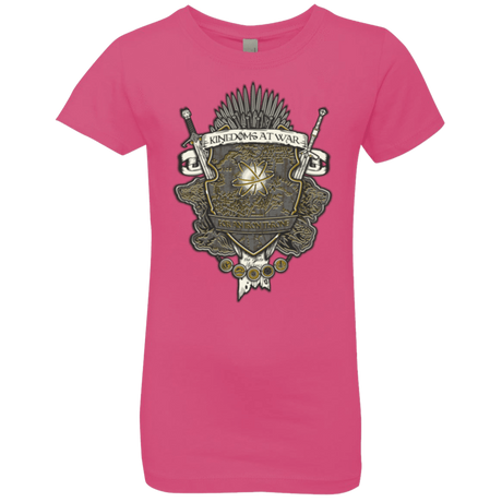 T-Shirts Hot Pink / YXS Crest of Thrones Girls Premium T-Shirt