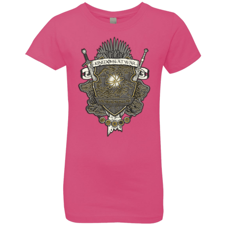T-Shirts Hot Pink / YXS Crest of Thrones Girls Premium T-Shirt