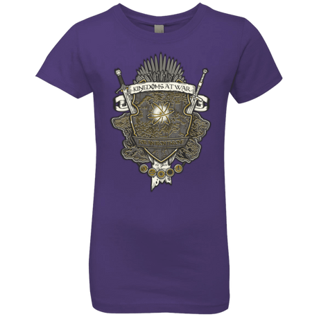 T-Shirts Purple Rush / YXS Crest of Thrones Girls Premium T-Shirt