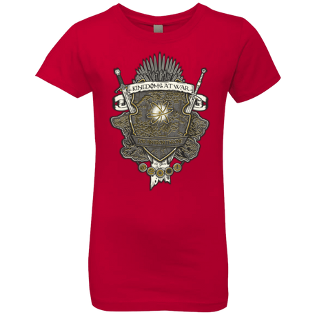 T-Shirts Red / YXS Crest of Thrones Girls Premium T-Shirt