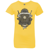 T-Shirts Vibrant Yellow / YXS Crest of Thrones Girls Premium T-Shirt