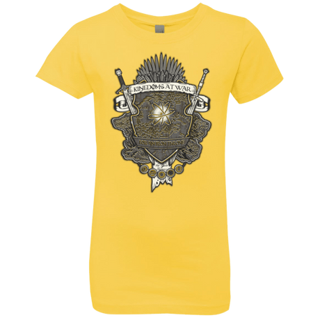 T-Shirts Vibrant Yellow / YXS Crest of Thrones Girls Premium T-Shirt