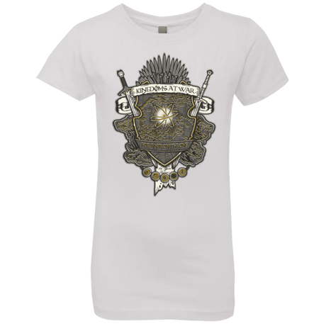 T-Shirts White / YXS Crest of Thrones Girls Premium T-Shirt