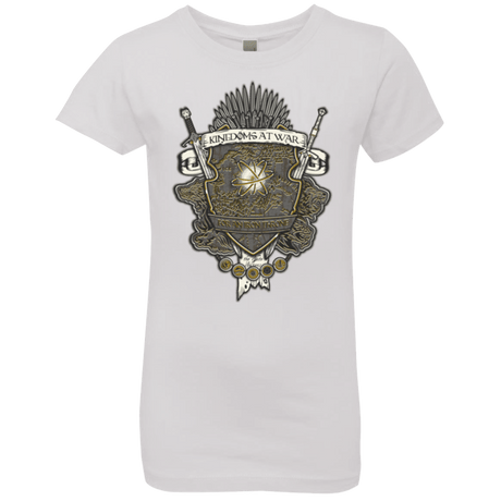 T-Shirts White / YXS Crest of Thrones Girls Premium T-Shirt