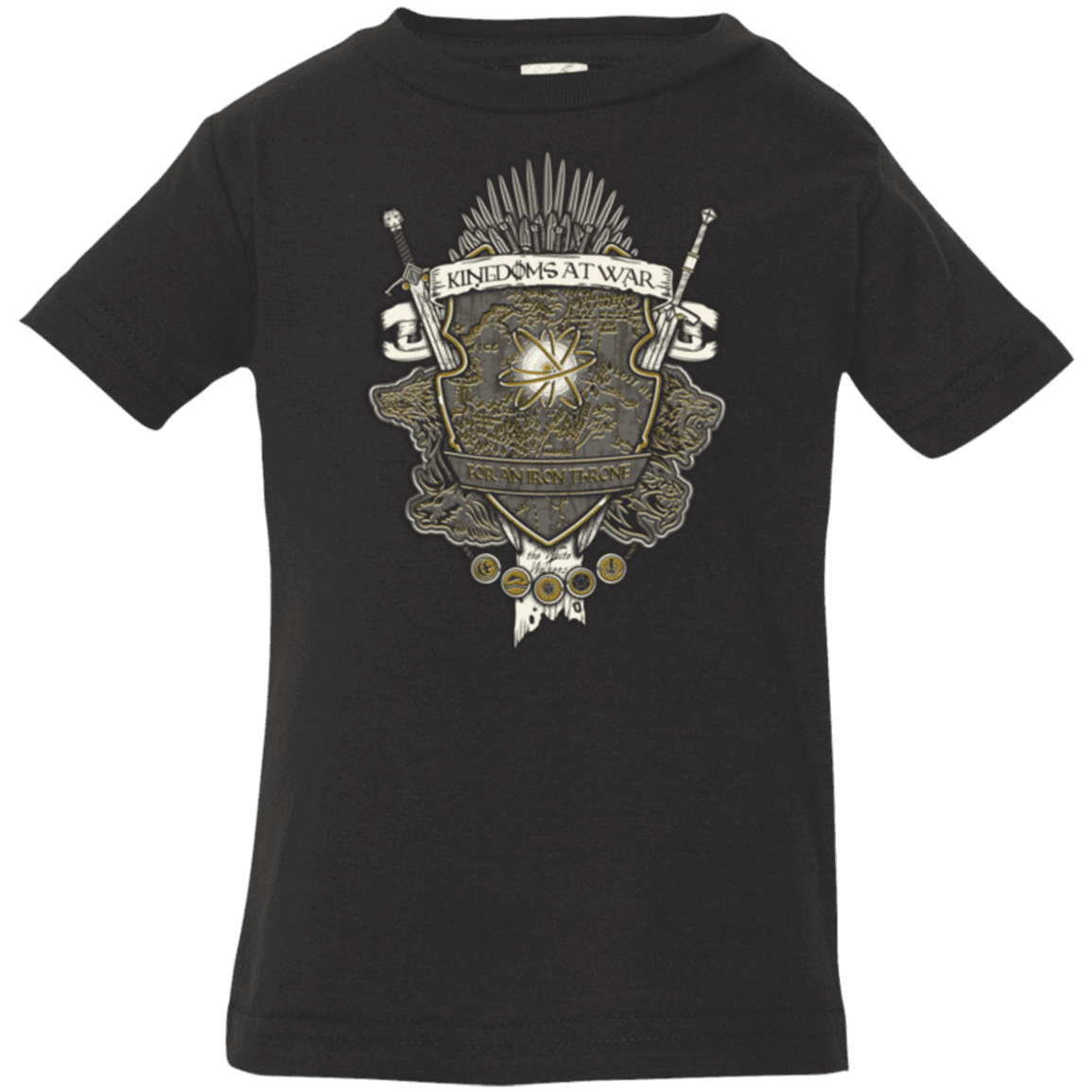 T-Shirts Black / 6 Months Crest of Thrones Infant PremiumT-Shirt