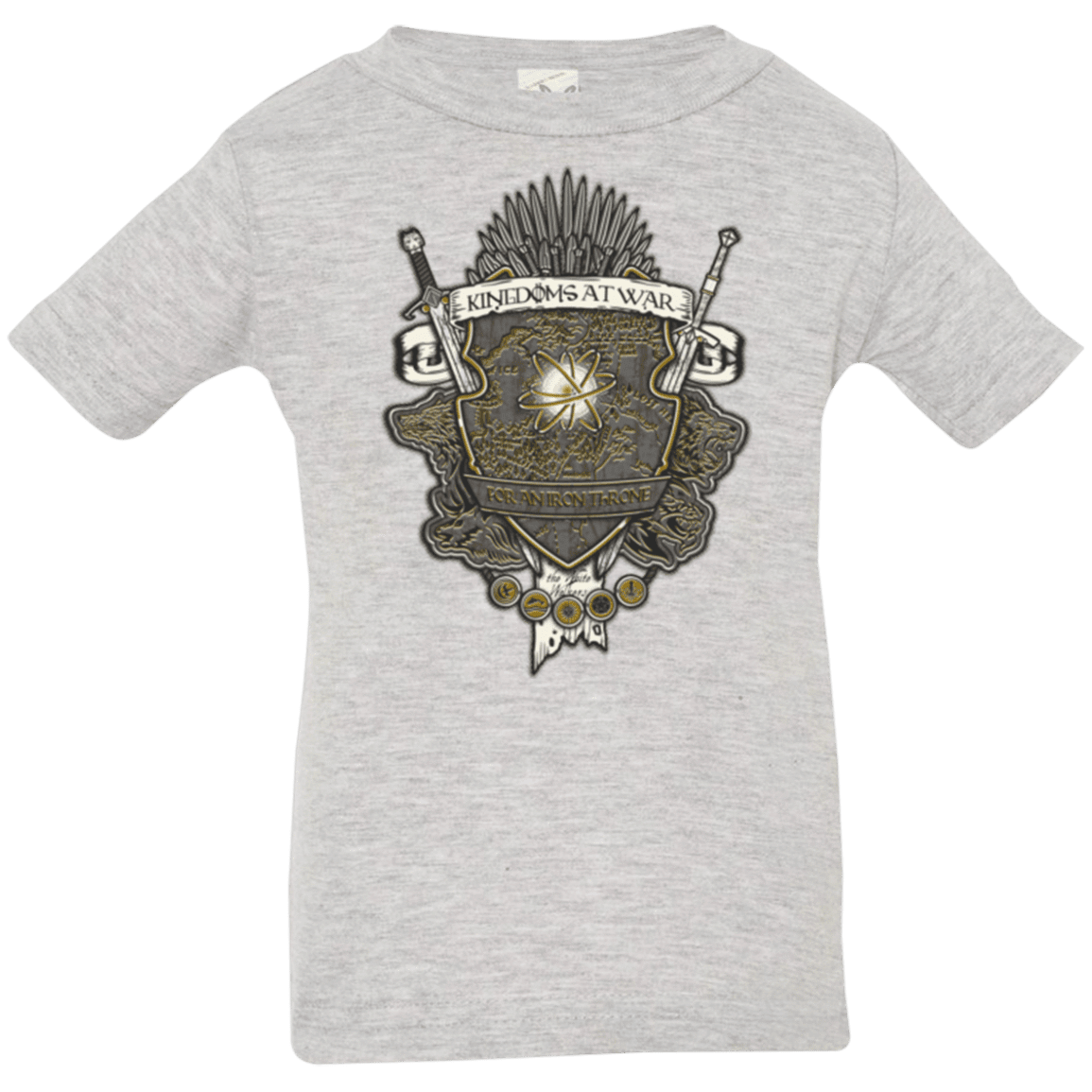 T-Shirts Heather / 6 Months Crest of Thrones Infant PremiumT-Shirt