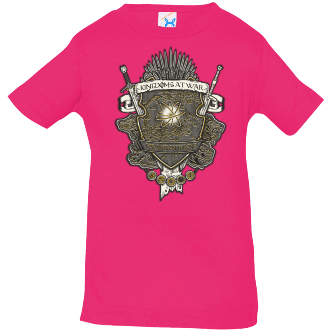 T-Shirts Hot Pink / 6 Months Crest of Thrones Infant PremiumT-Shirt
