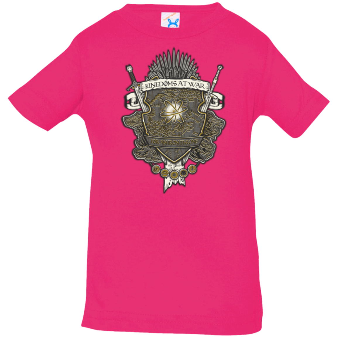 T-Shirts Hot Pink / 6 Months Crest of Thrones Infant PremiumT-Shirt