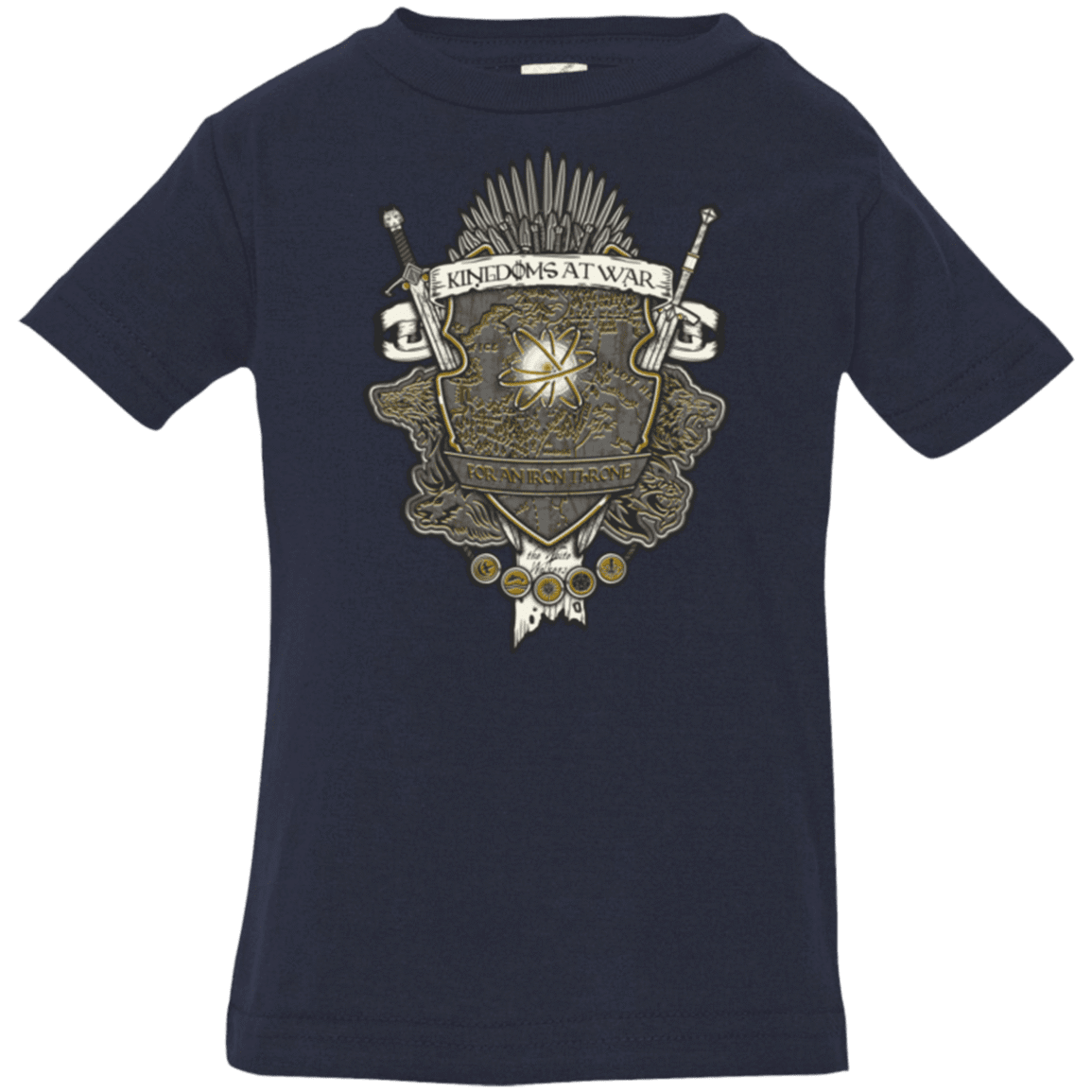 T-Shirts Navy / 6 Months Crest of Thrones Infant PremiumT-Shirt