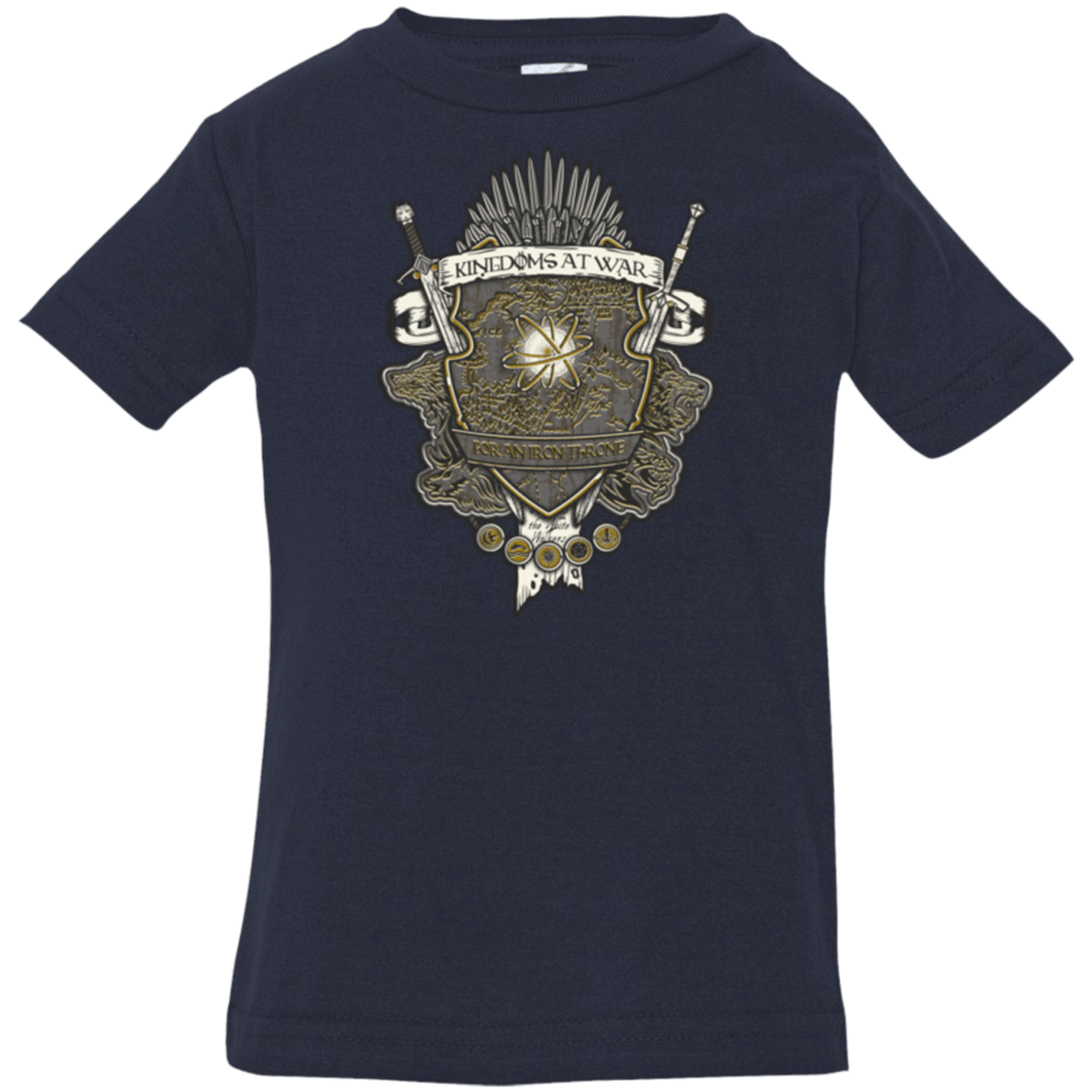 T-Shirts Navy / 6 Months Crest of Thrones Infant PremiumT-Shirt